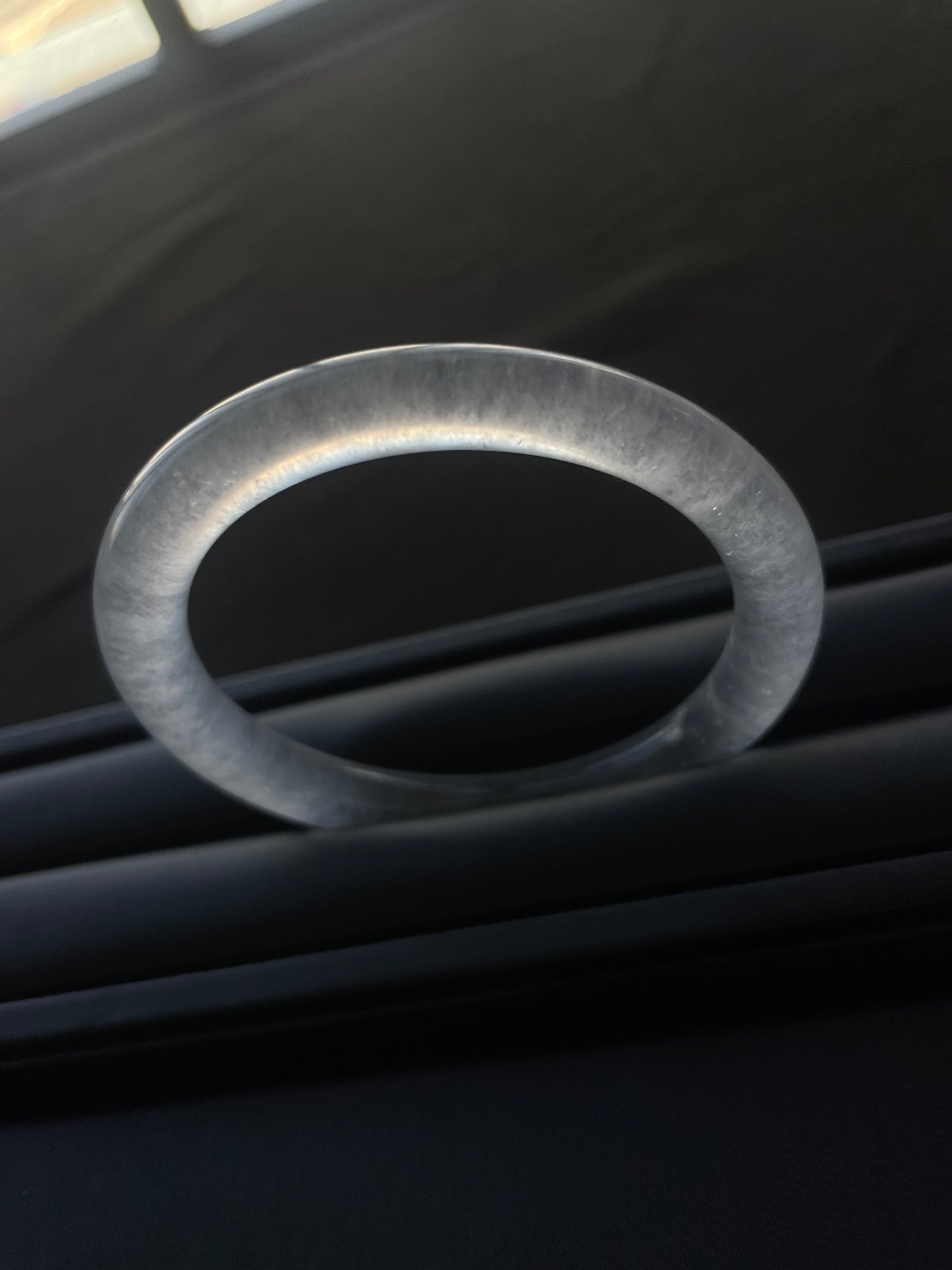 Quartz Bangle, Translucent