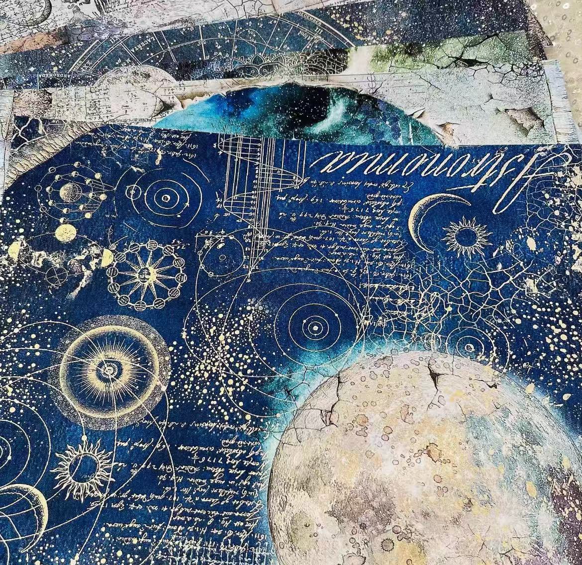 Backgroud Papers(A4 Size), Junk Journal, Art Crafts