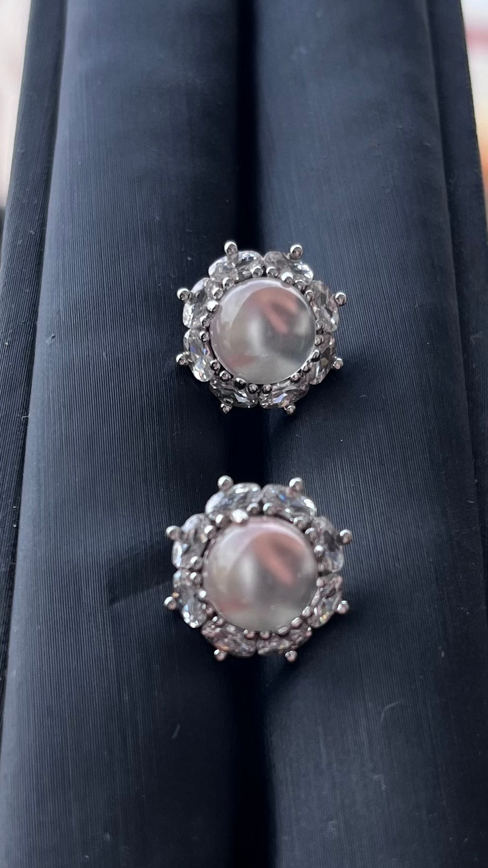 Water Foam Jade Classic Earrings Studs, Translucent Jade with 925 Sterling Silver Frame