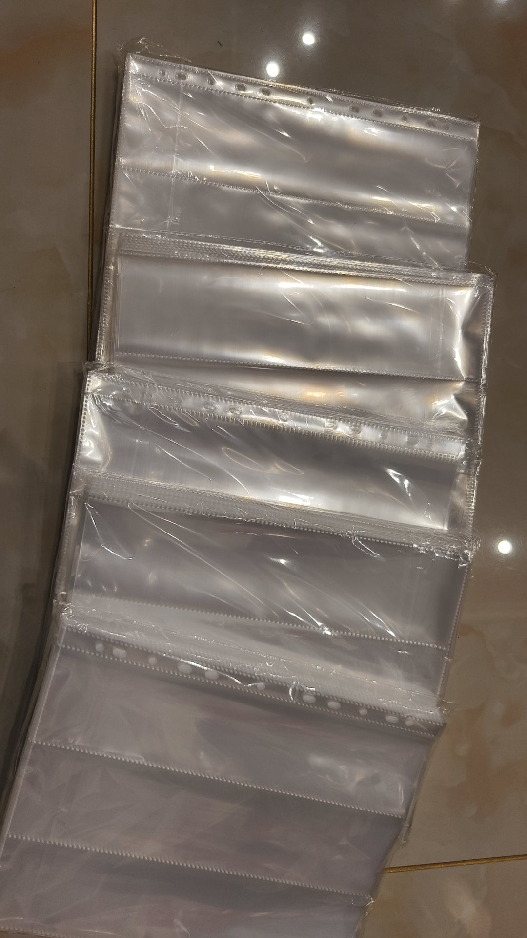Pockets for Store Stickers Tapes