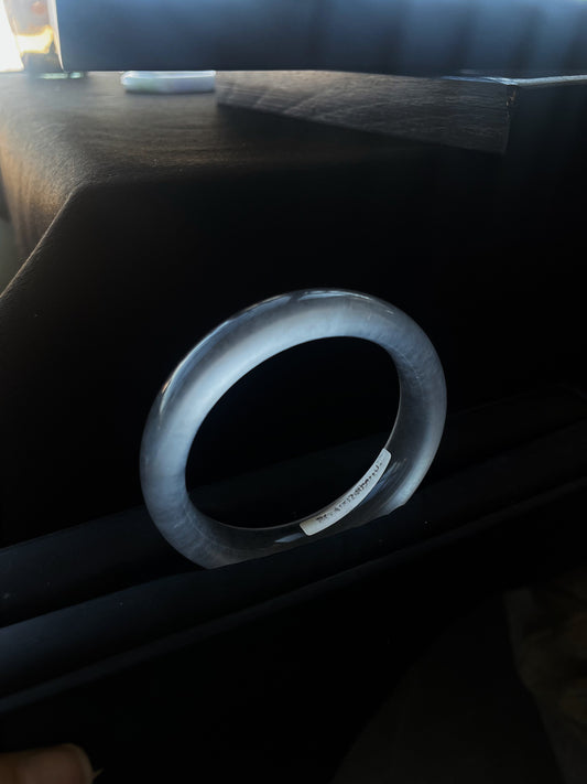 Quartz Bangle, Translucent