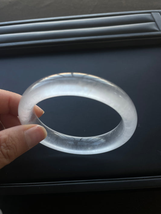 Quartz Bangle, Translucent