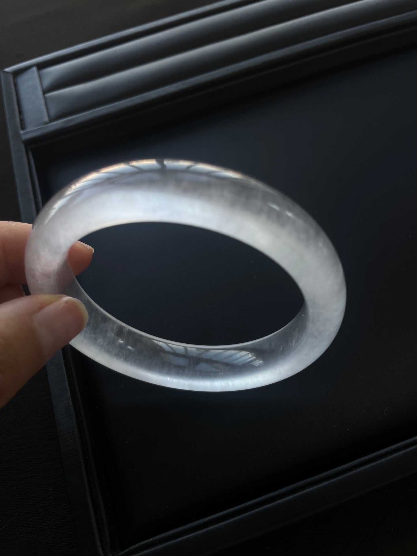 Quartz Bangle, Translucent