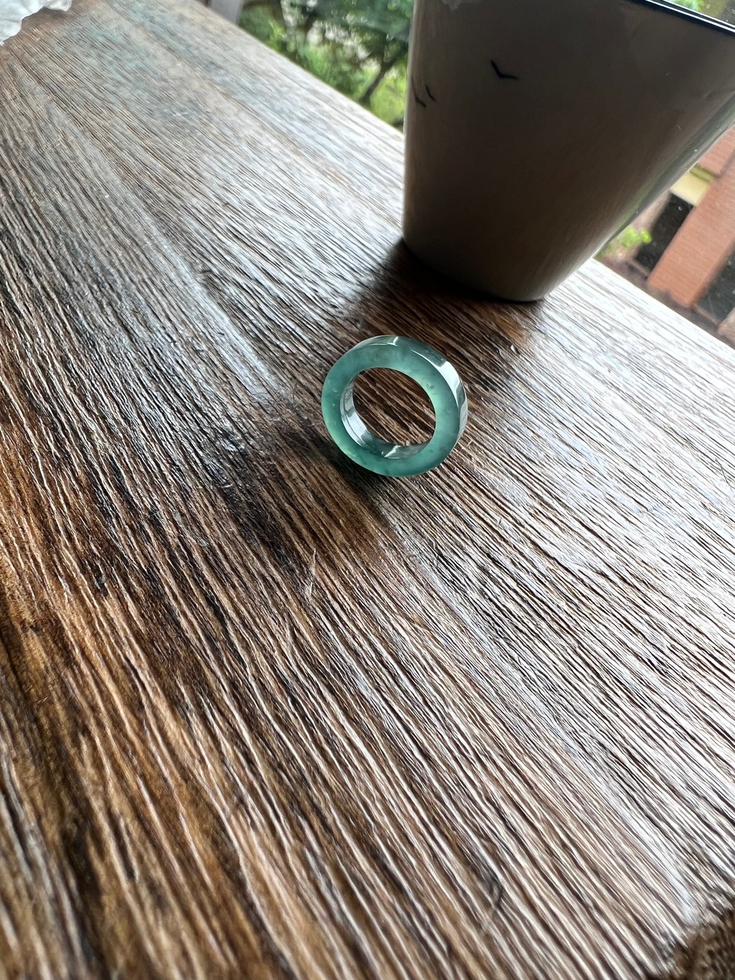 Jadeite Classic Ring, Green Jade