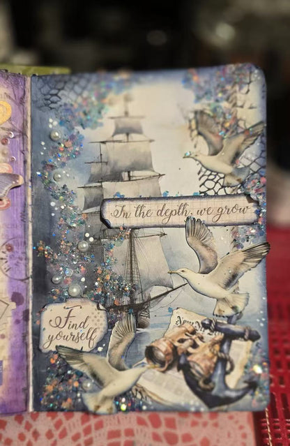 Backgroud Papers(A4 Size), Junk Journal, Art Crafts